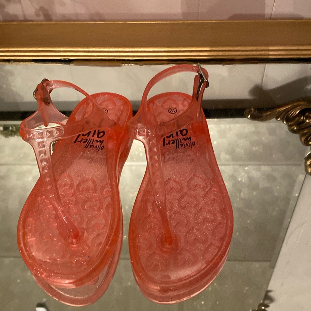 EUC. GIRLS SIZE 12 sandals